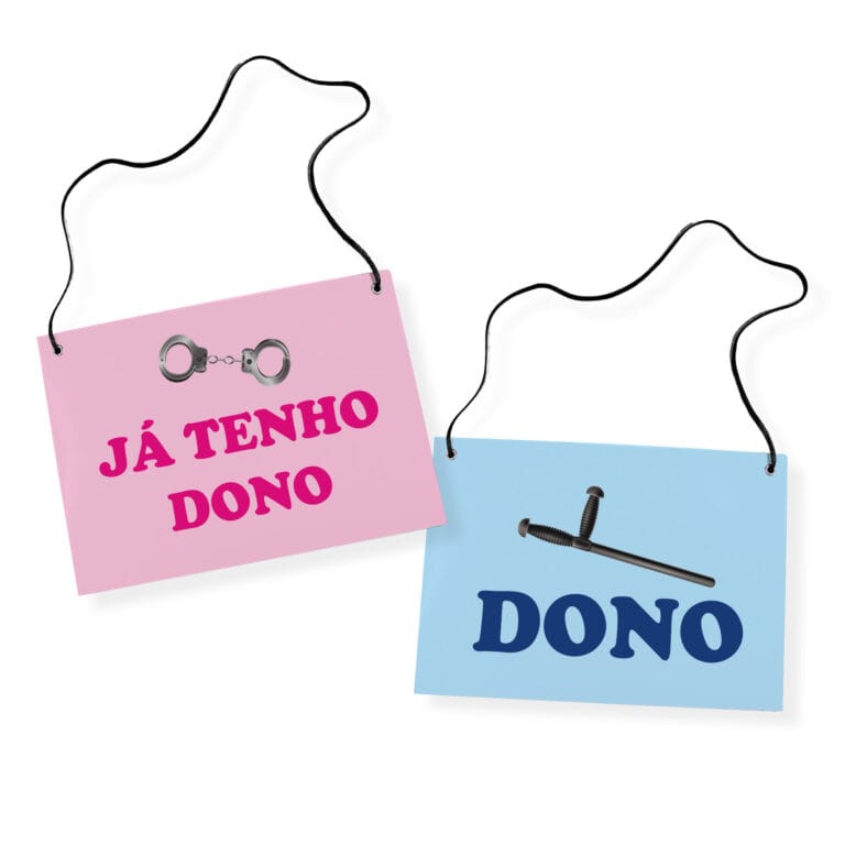 Placa Fantasia de Carnaval – Casal – Já Tenho Dono