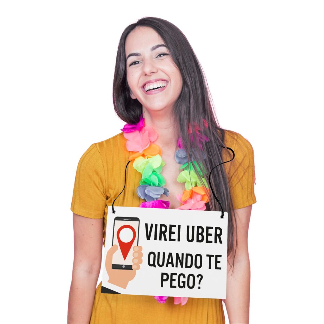 Placa Fantasia de Carnaval - Quando Te Pego