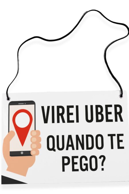 Placa Fantasia de Carnaval - Quando Te Pego