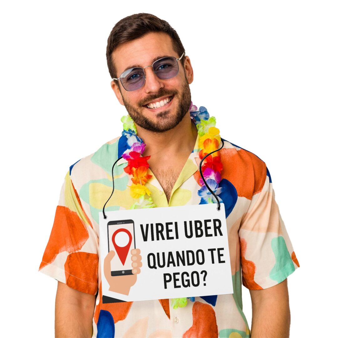 Placa Fantasia de Carnaval - Quando Te Pego