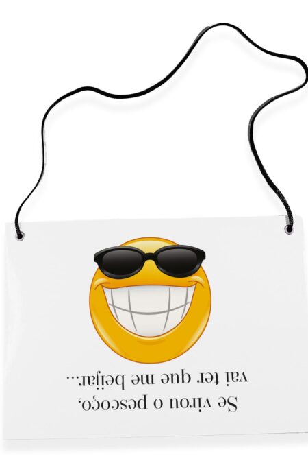 Placa Fantasia de Carnaval - Vai Ter Que Me Beijar