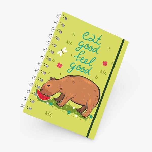 Caderno Grande 19x27 - Capivara - Feel Good
