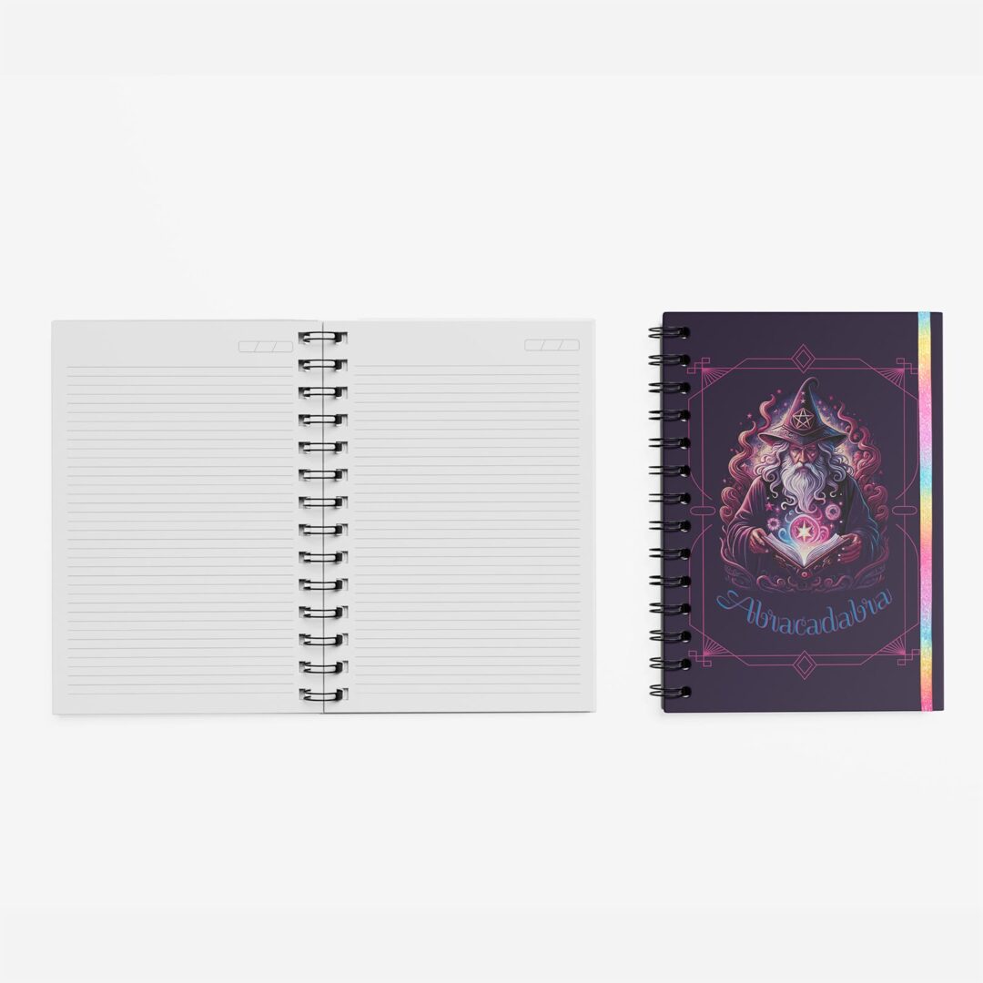 Caderno Grande 19x27 - Abracadabra - Mago