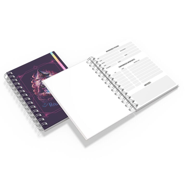 Caderno Grande 19×27 – Abracadabra – Mago