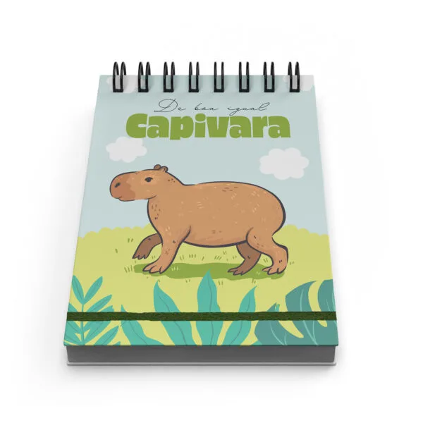 Bloco de Notas 10x15cm - Capivara - De Boa Igual Capivara - Image 2