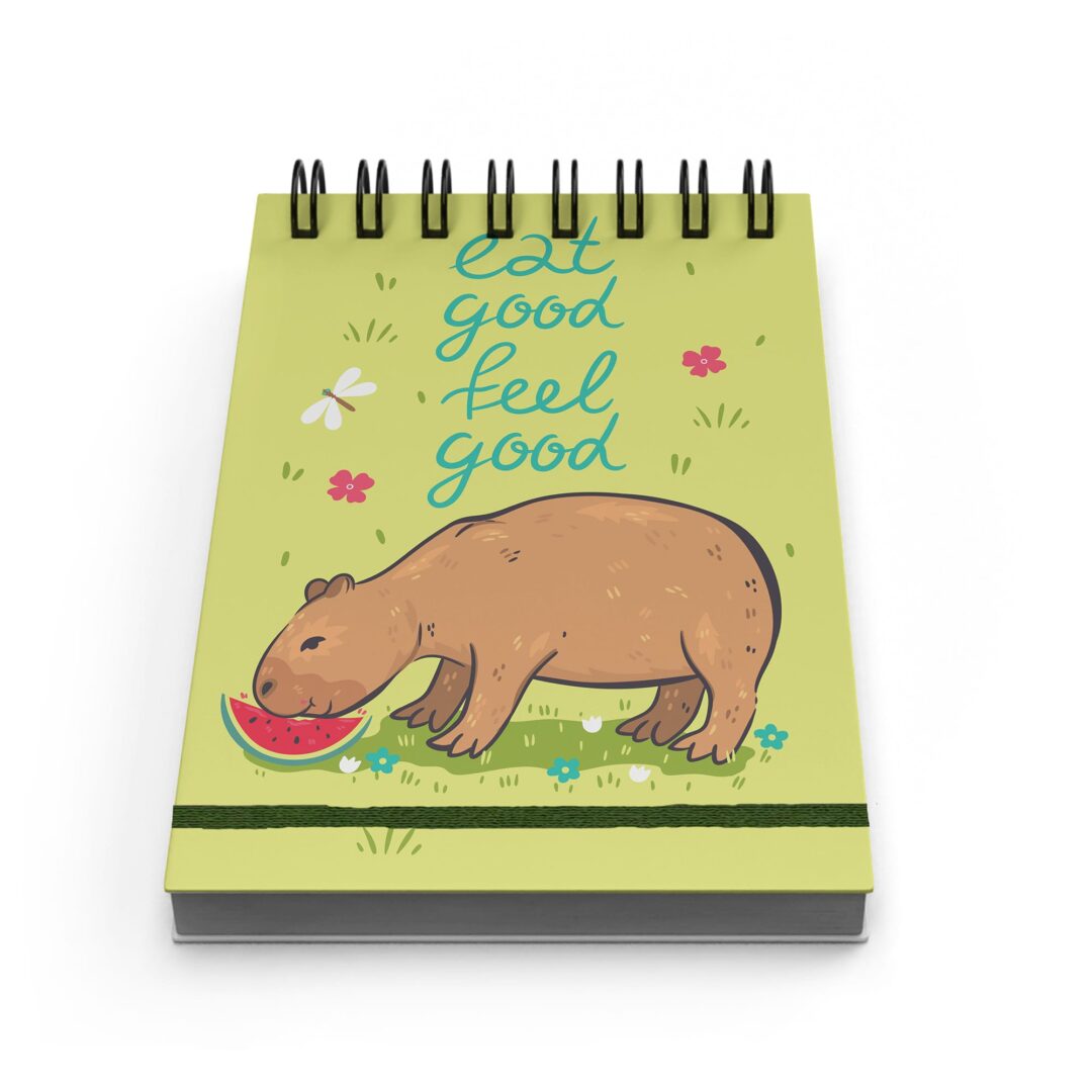 Bloco de Notas 10x15cm - Capivara - Feel Good