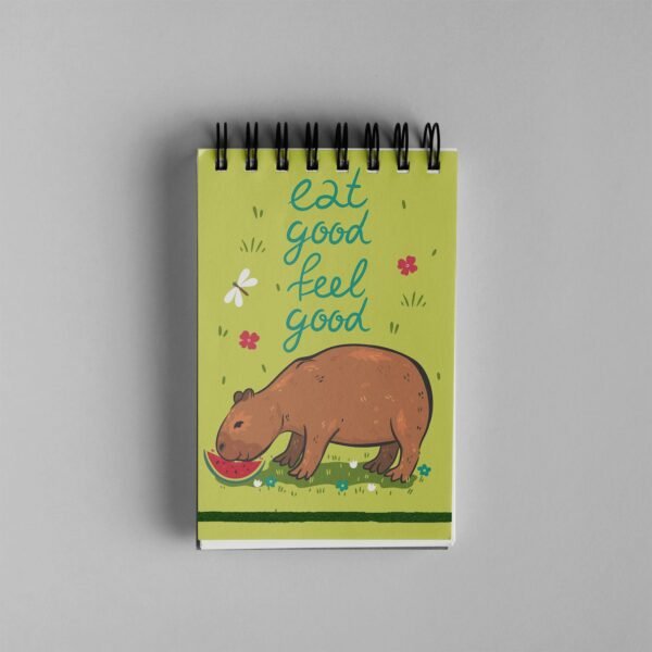 Bloco de Notas 10x15cm - Capivara - Feel Good - Imagem 3