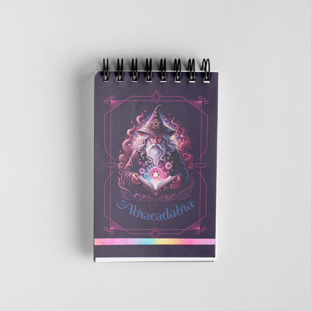 Bloco de Notas 10x15cm - Abracadabra - Mago