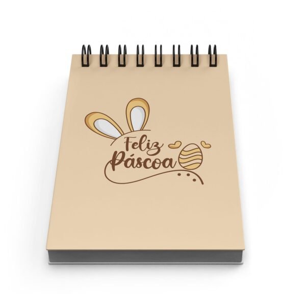 Bloco de Notas 10x15cm - Páscoa - Feliz Páscoa - Amarelo - Imagem 2
