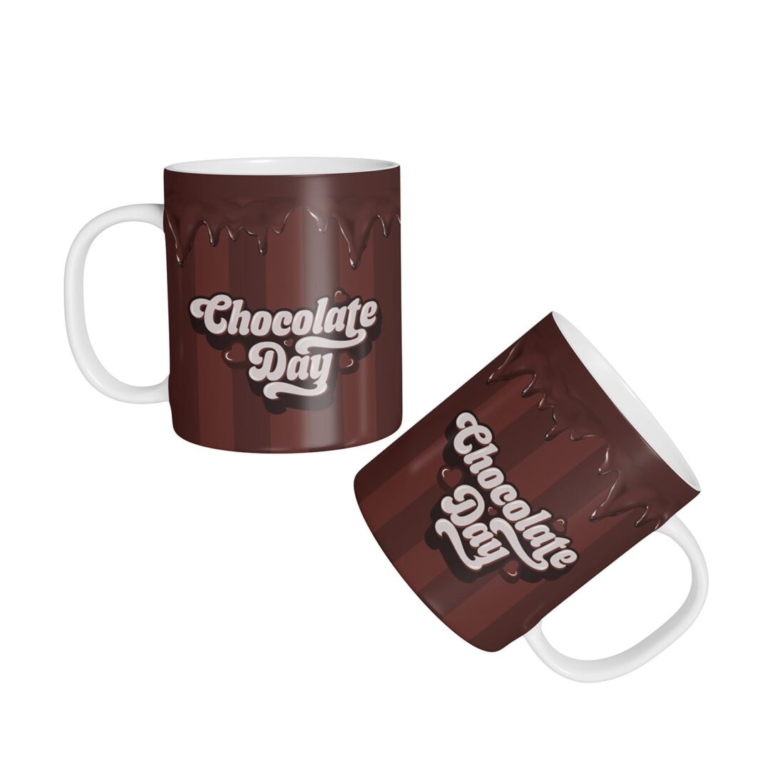 Caneca Cerâmica - Páscoa - Chocolate Day