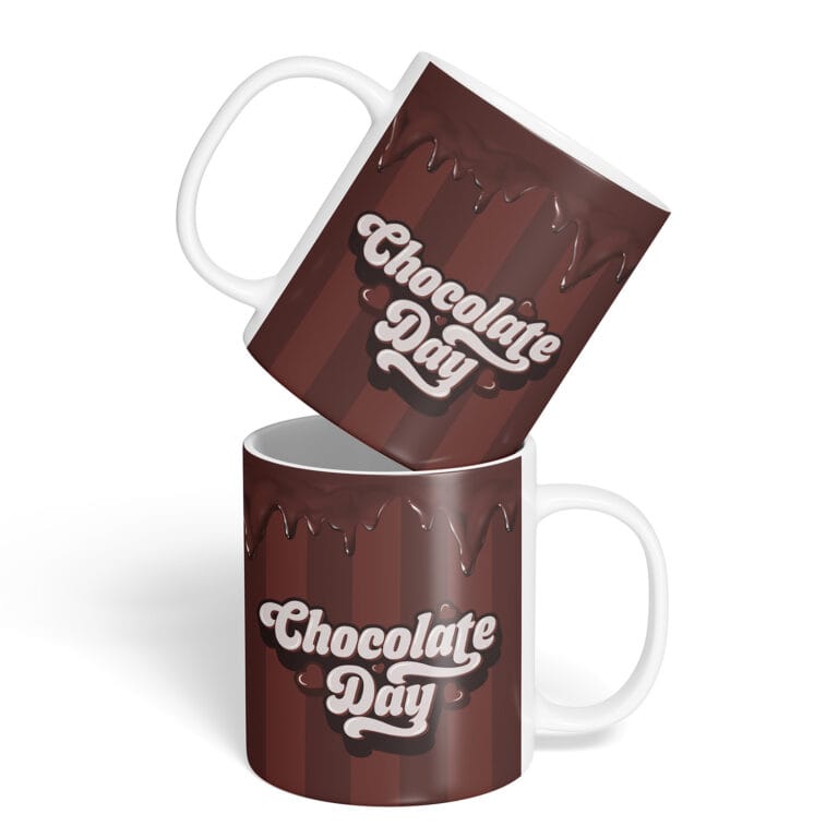 Caneca Cerâmica – Páscoa – Chocolate Day