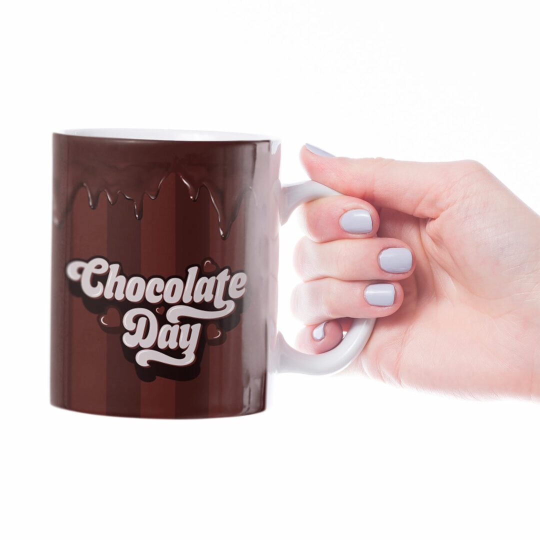 Caneca Cerâmica - Páscoa - Chocolate Day