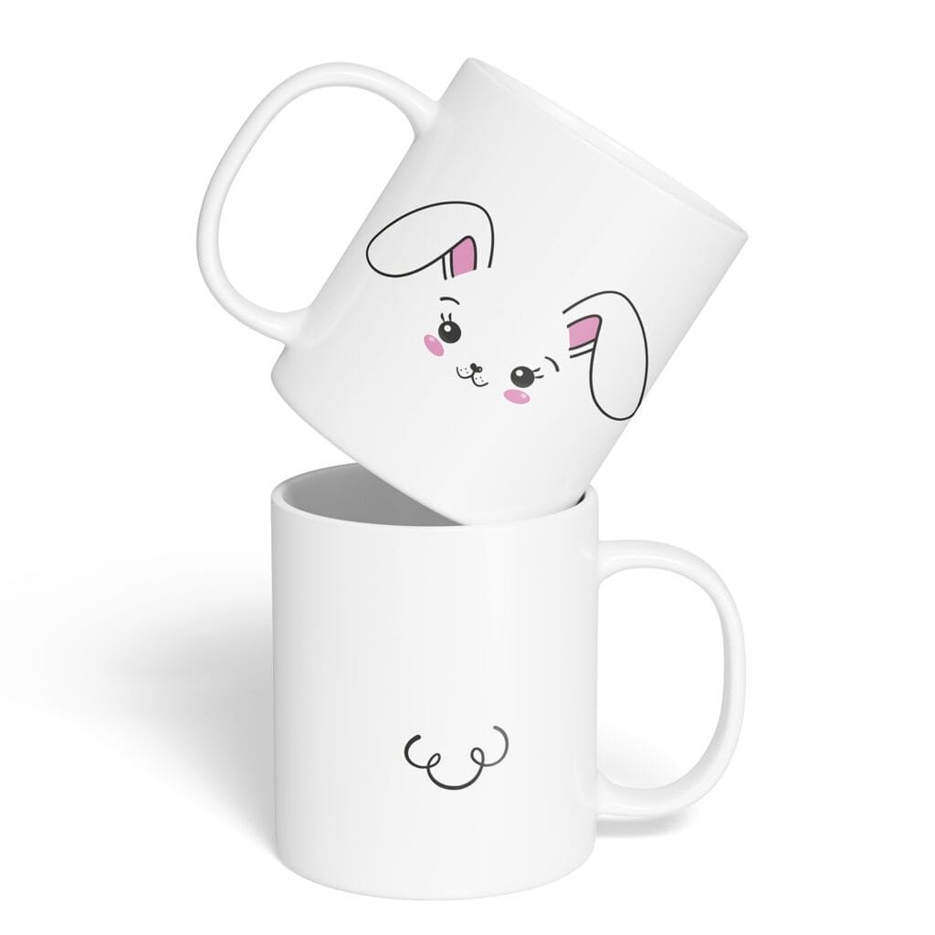 Caneca Cerâmica - Páscoa - Coelhinho da Páscoa