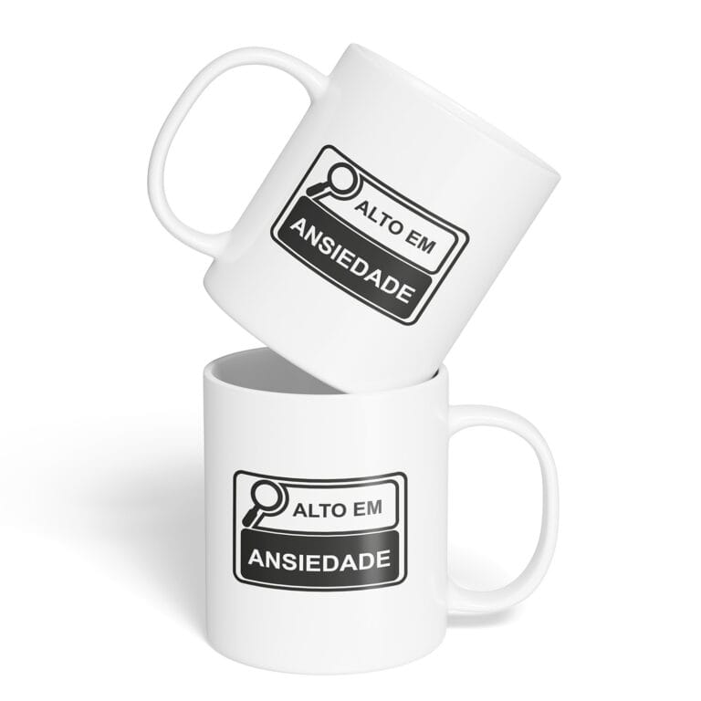 Caneca Cerâmica – Alto em Ansiedade