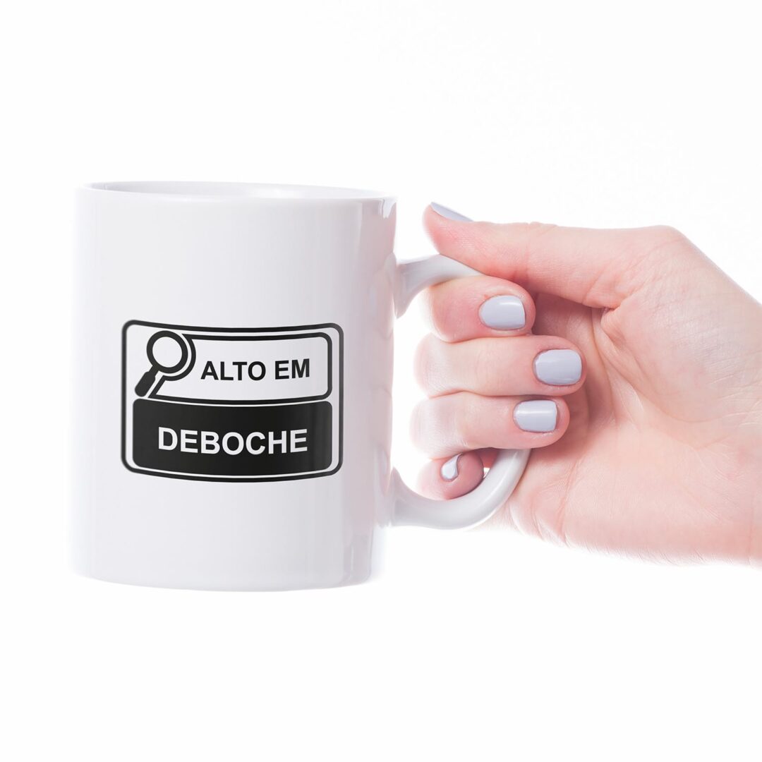 Caneca Cerâmica - Alto em Deboche