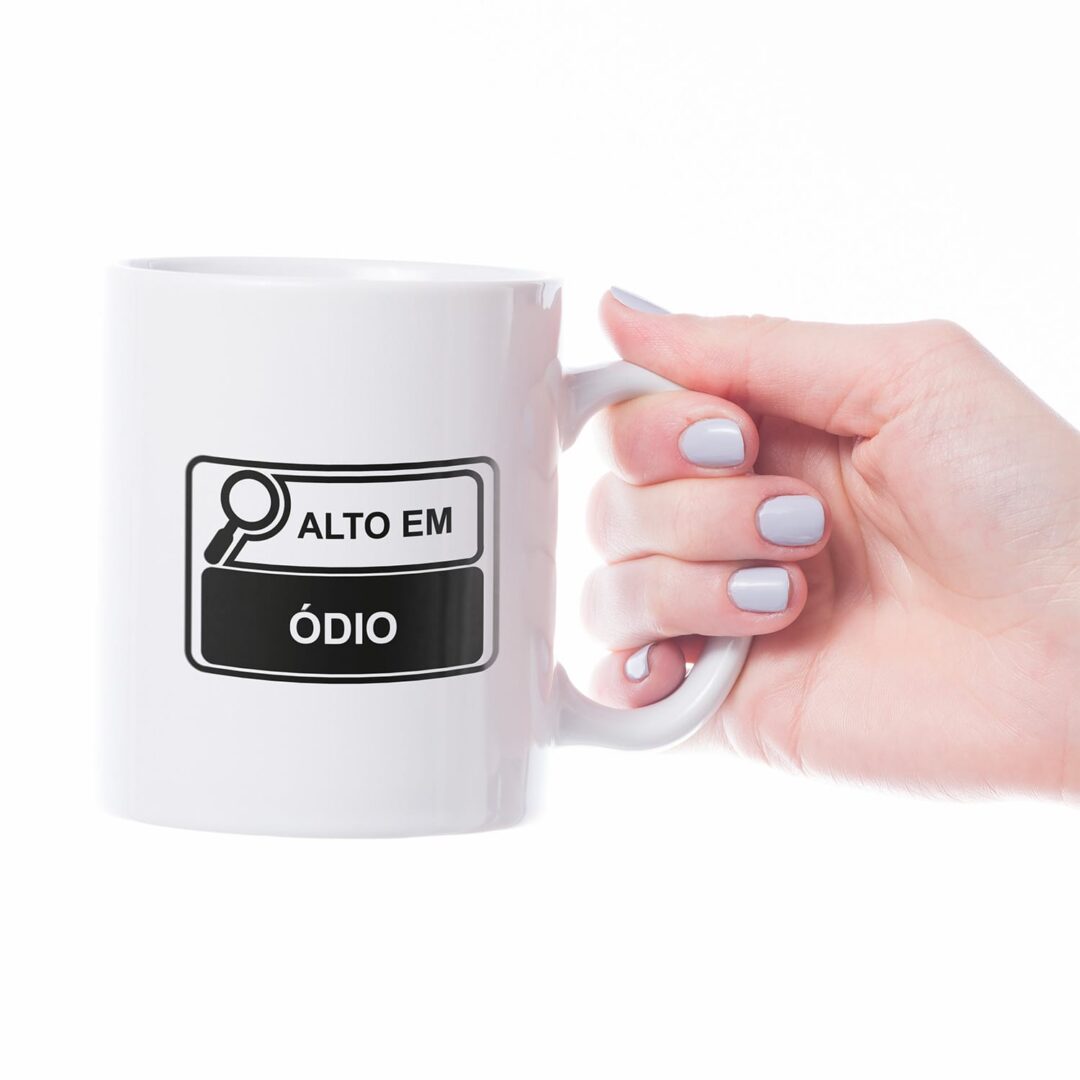 Caneca Cerâmica - Alto em Ódio