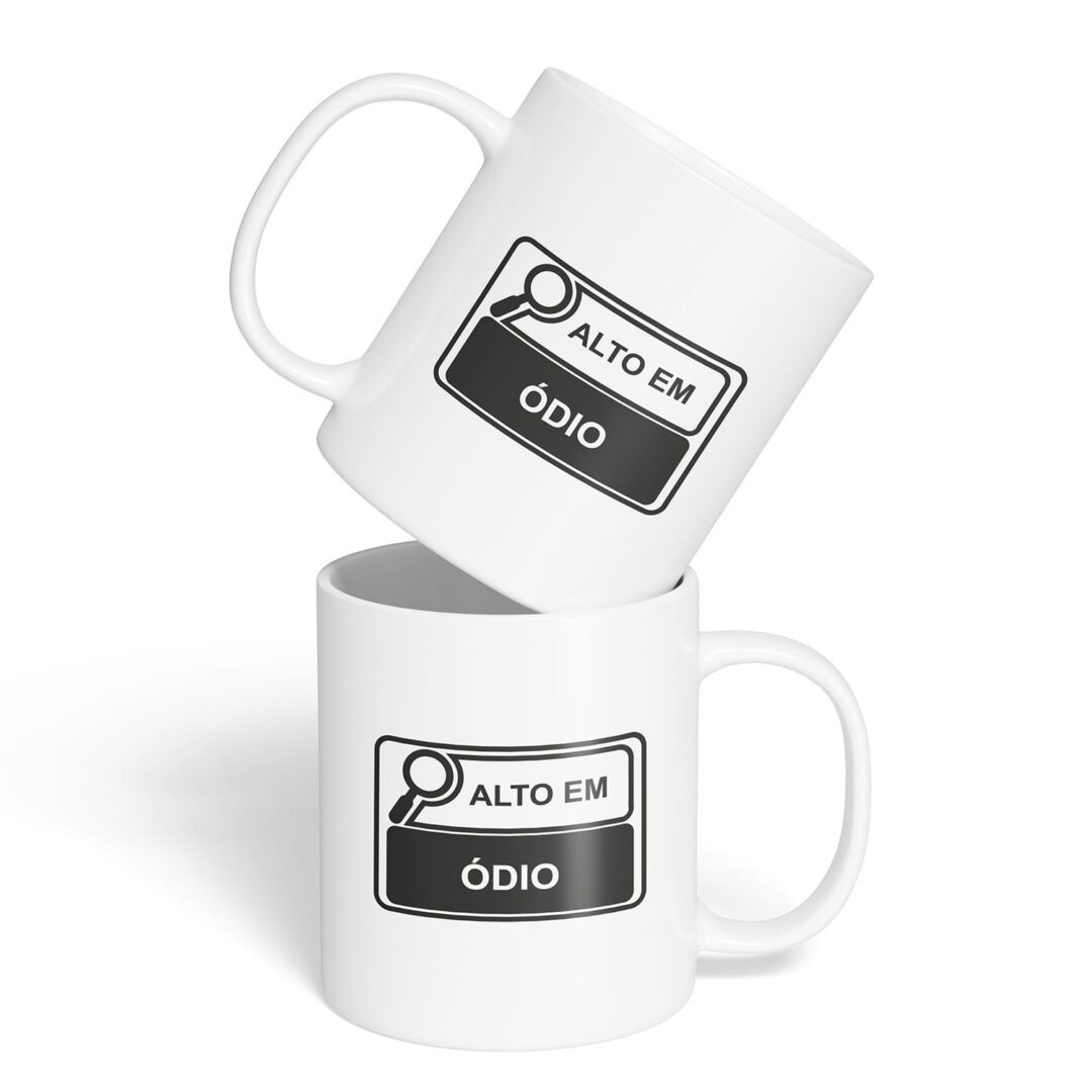 Caneca Cerâmica - Alto em Ódio