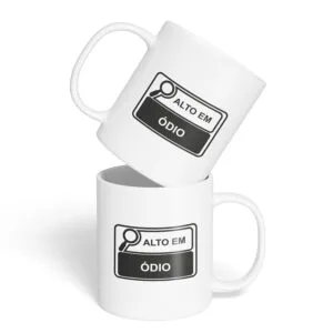 Caneca Cerâmica - Alto em Ódio