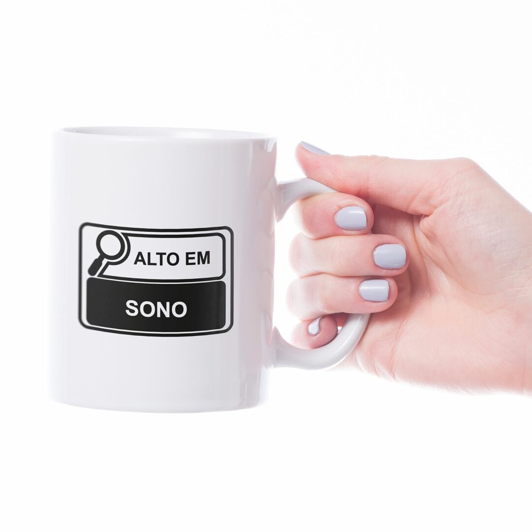 Caneca Cerâmica - Alto em Sono