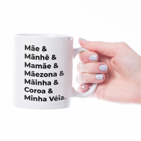 Caneca Cerâmica - Dia das Mães - Nomes para Mães - Imagem 3