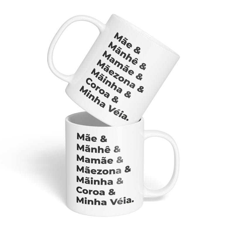 Caneca Cerâmica – Dia das Mães – Nomes para Mães