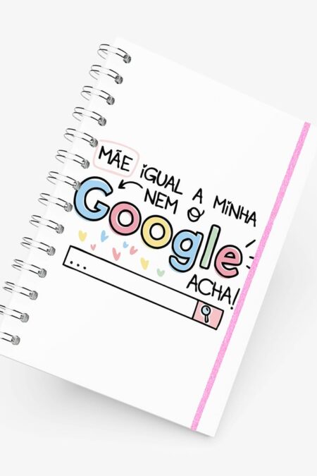 Caderno Grande 19x27cm - Dia das Mães - Igual Não Acha