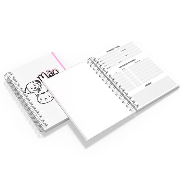Caderno Grande 19x27cm - Dia das Mães - Mãe de Pet - Imagem 3