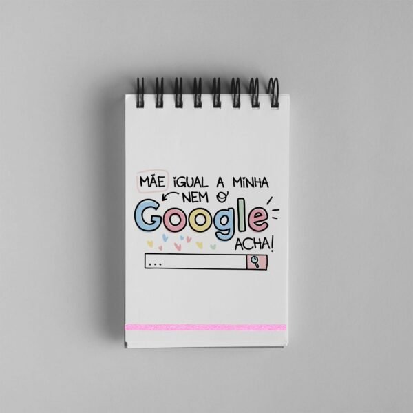 Bloco de Notas 10x15cm - Dia das Mães - Igual Não Acha - Imagem 2