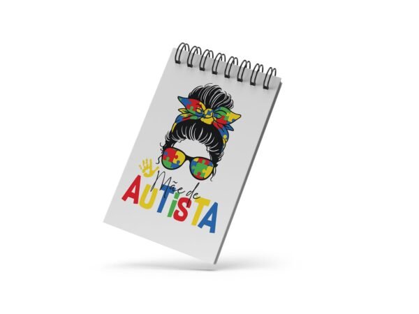 Bloco de Notas 10x15cm - Dia das Mães - Mãe de Autista