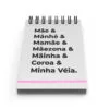 Kit Caderno, Bloco e Caneca - Dia das Mães - Nomes para Mães - Image 3