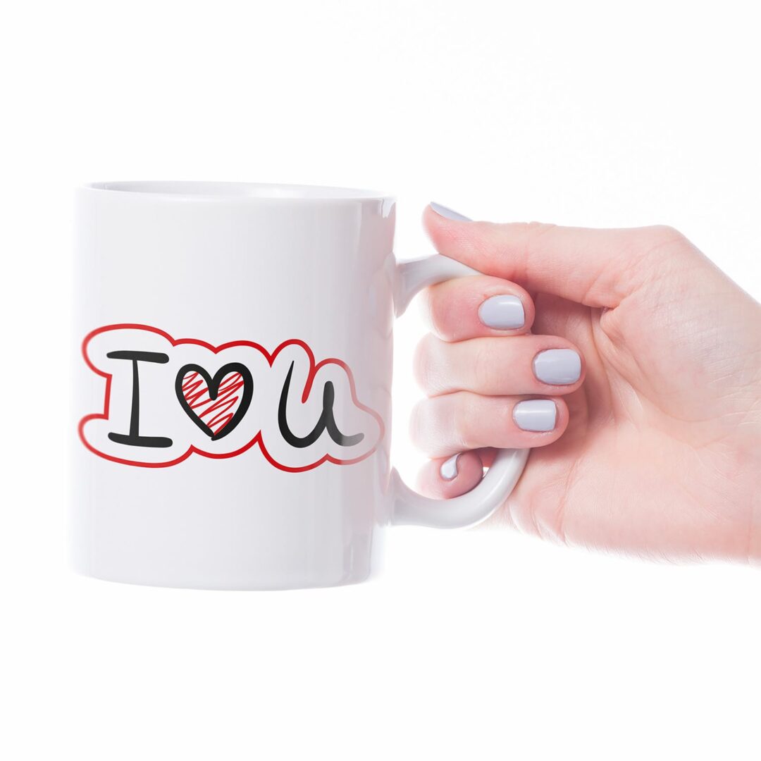 Caneca Cerâmica - Namorados - I Love U