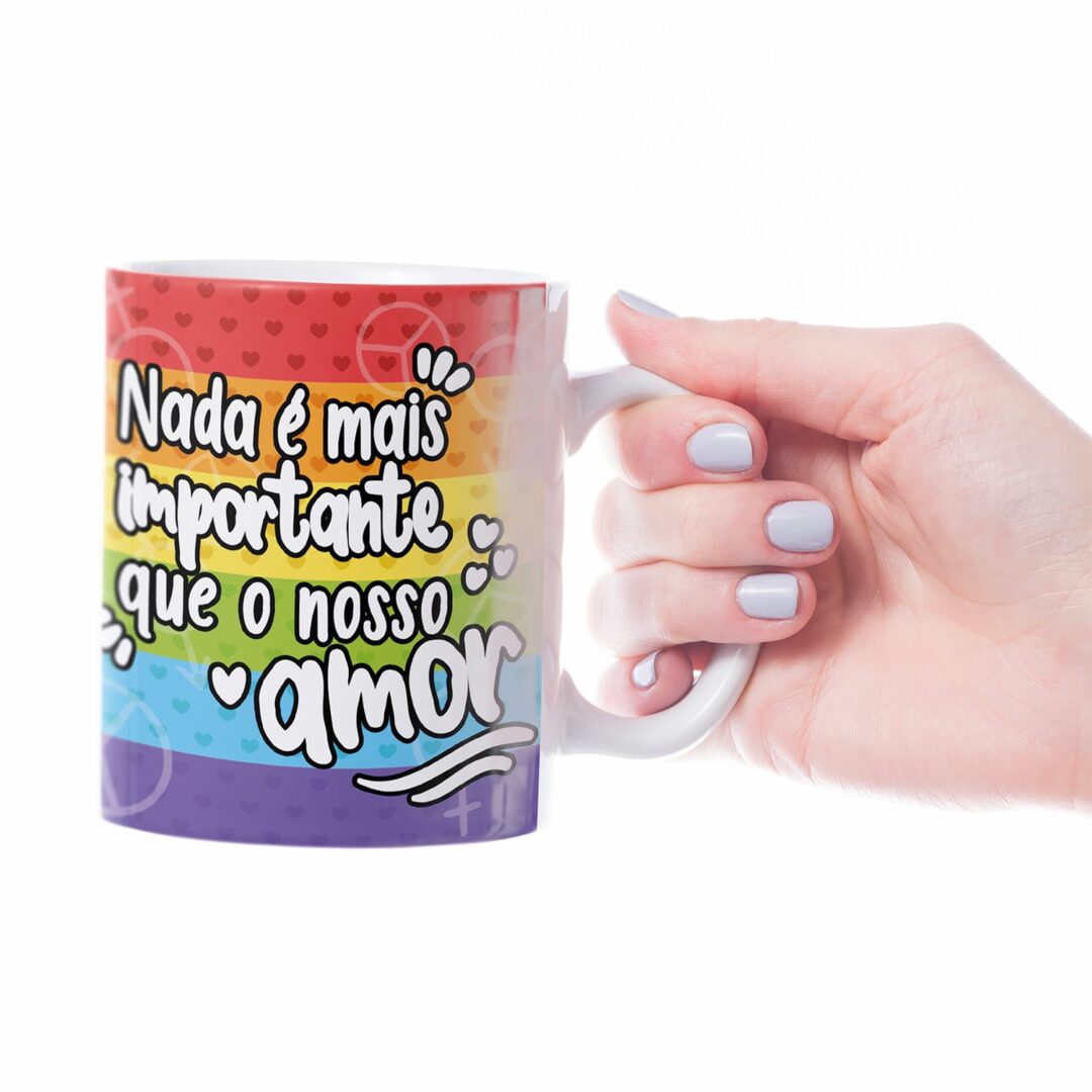 Caneca Cerâmica - Namorados - LGBTQ - Amor Importante