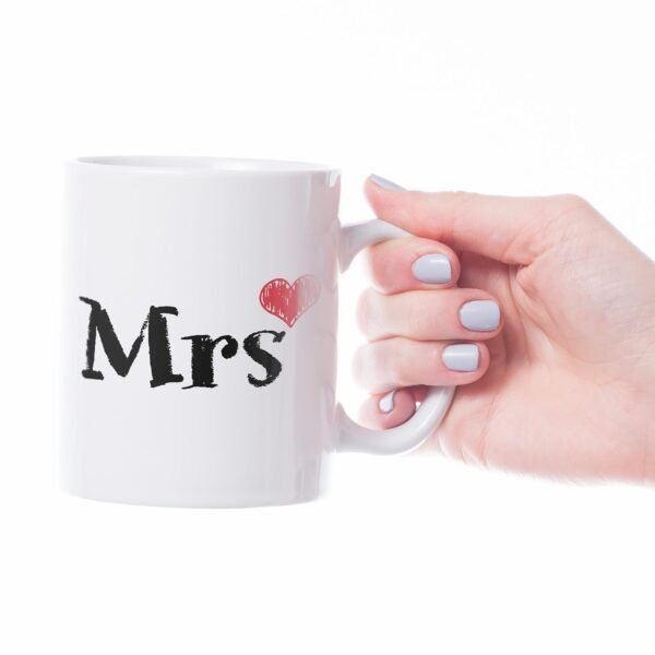 Caneca Cerâmica - Namorados - Mrs - Imagem 3