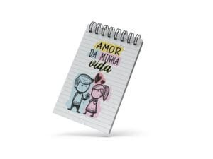 Bloco de Notas 10x15cm - Namorados - Amor da Minha Vida