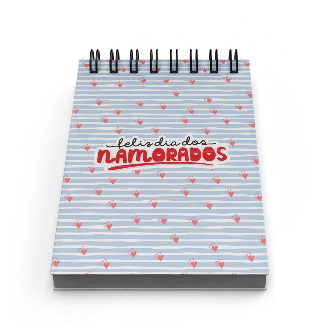 Bloco de Notas 10x15cm - Namorados - Feliz Dia dos Namorados