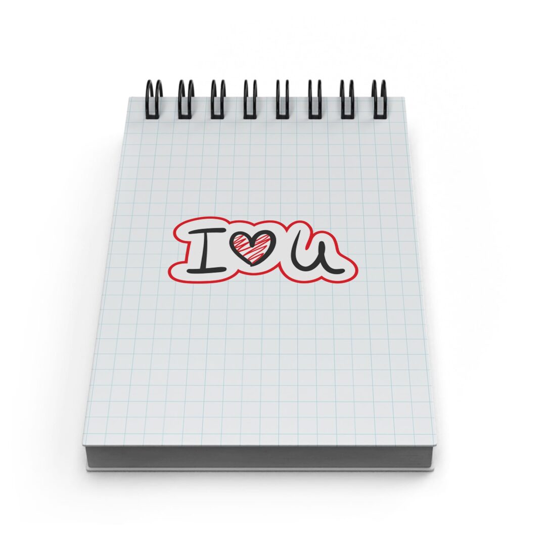 Bloco de Notas 10x15cm - Namorados - I Love U
