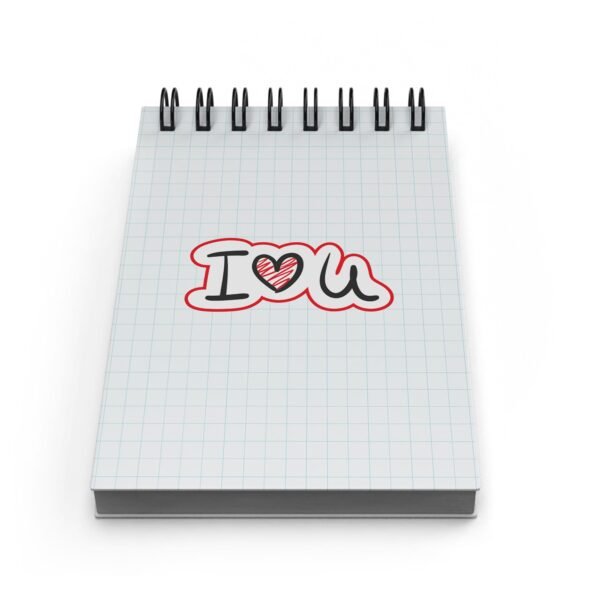 Bloco de Notas 10x15cm - Namorados - I Love U - Imagem 3