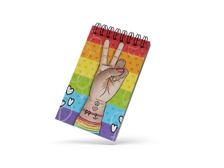 Bloco de Notas 10x15cm – Namorados – LGBTQ – Amor Importante