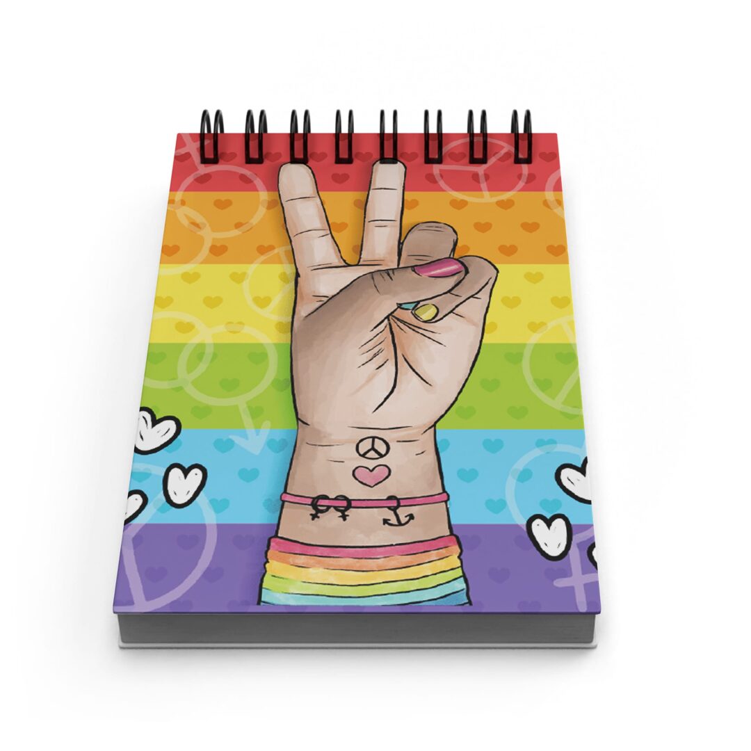 Bloco de Notas 10x15cm - Namorados - LGBTQ - Amor Importante