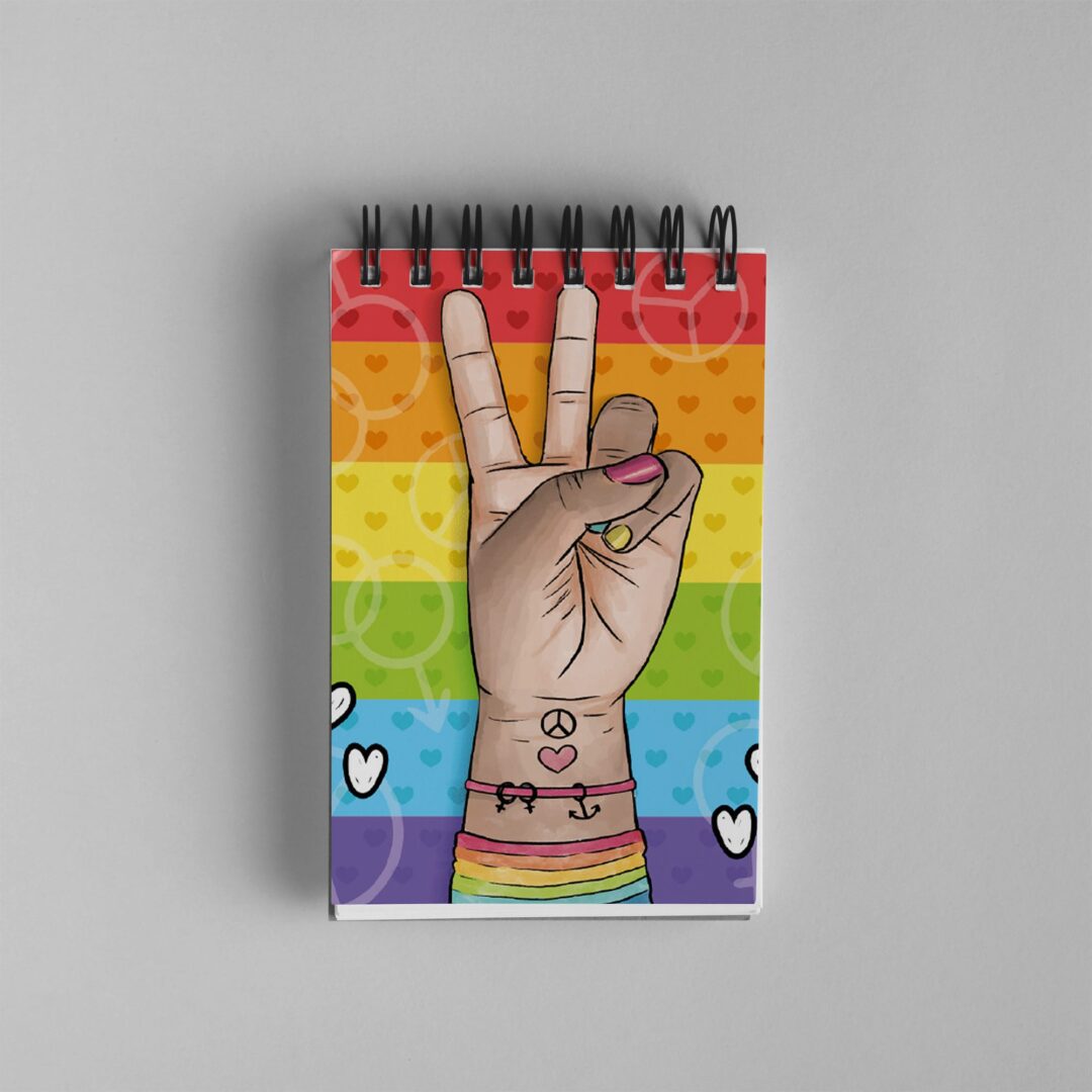Bloco de Notas 10x15cm - Namorados - LGBTQ - Amor Importante