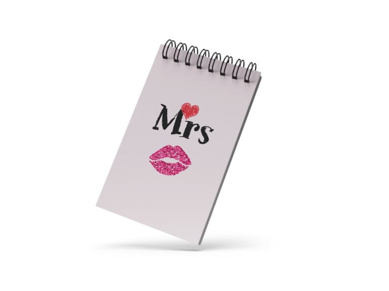 Bloco de Notas 10x15cm – Namorados – Mrs