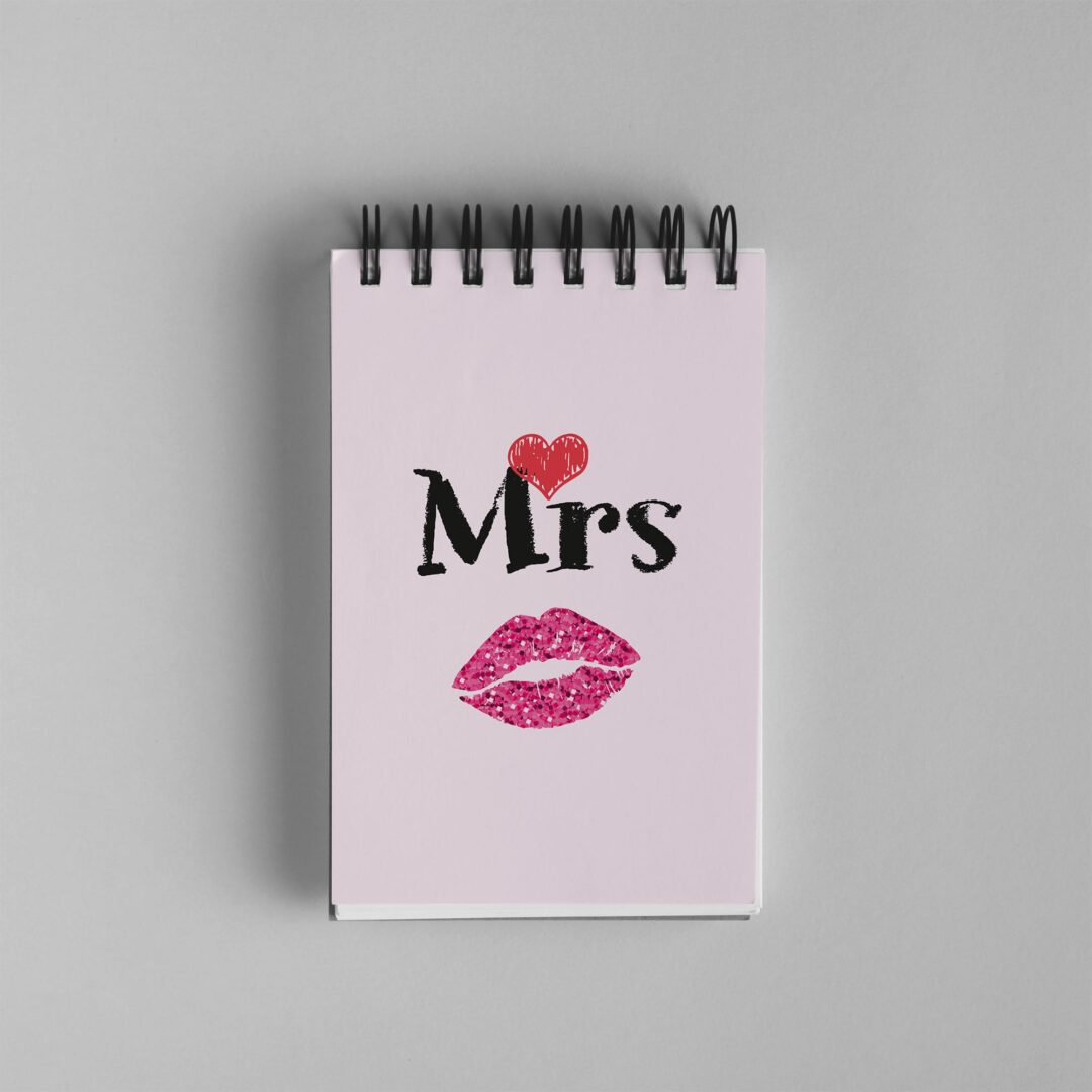 Bloco de Notas 10x15cm - Namorados - Mrs