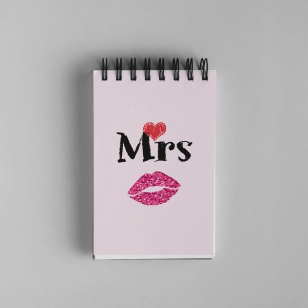Bloco de Notas 10x15cm - Namorados - Mrs - Imagem 3