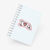 Caderno Grande 19x27cm - Namorados - I Love U