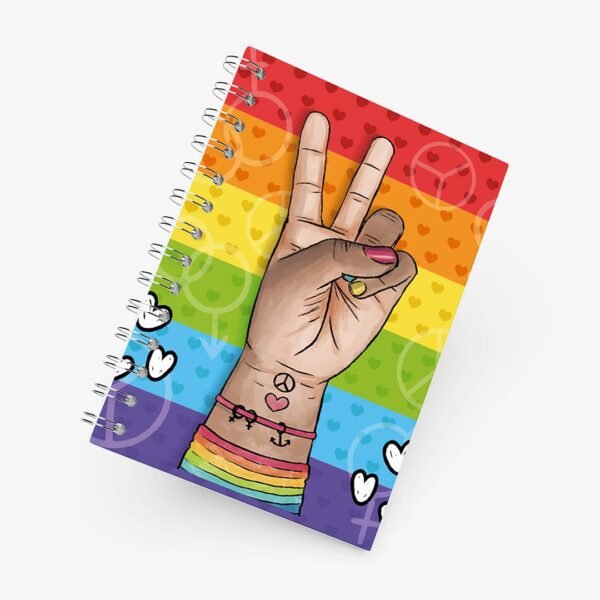 Caderno Grande 19x27cm - Namorados - LGBTQ - Amor Importante