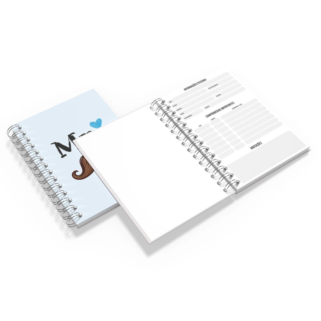 Caderno Grande 19x27cm - Mr