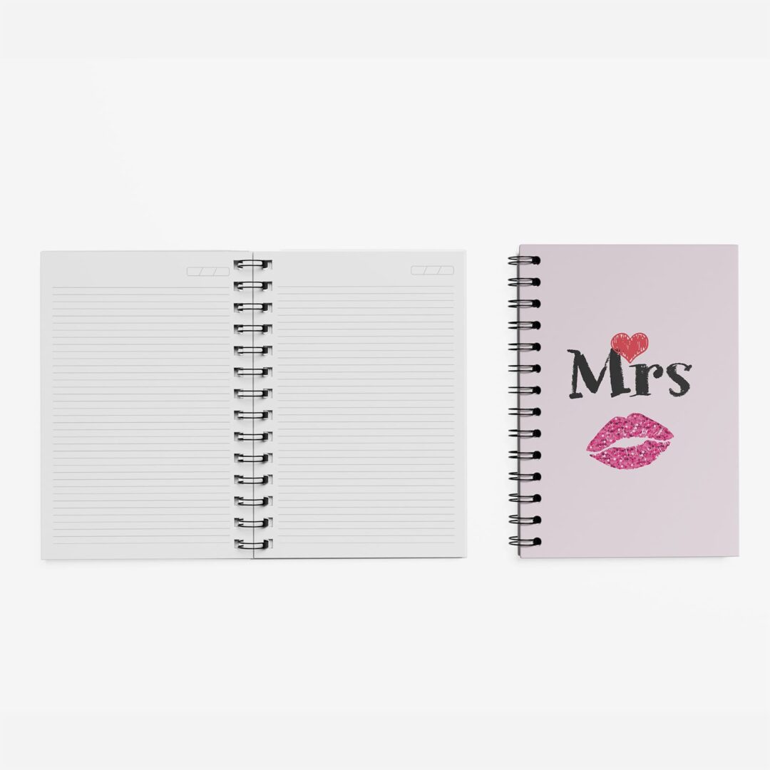 Caderno Grande 19x27cm - Namorados - Mrs