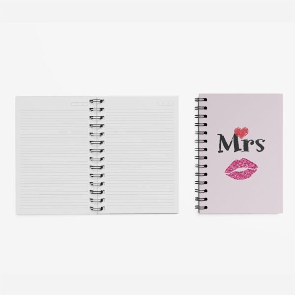Caderno Grande 19x27cm - Namorados - Mrs - Imagem 2