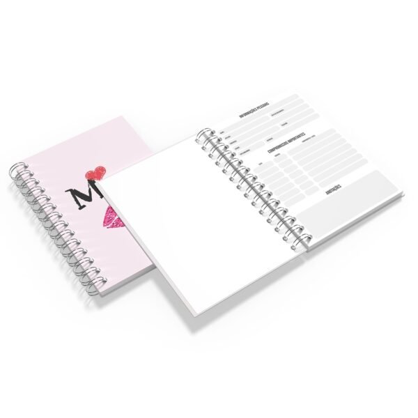 Caderno Grande 19x27cm - Namorados - Mrs - Imagem 3