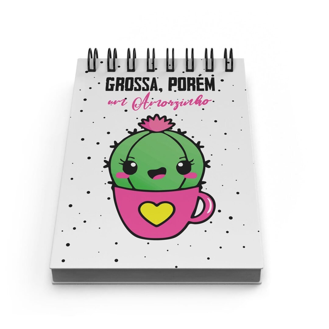 Kit Caderno, Bloco e Caneca - Namorados - Um Amorzinho